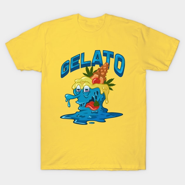 Gelato (Blueberry) T-Shirt by KannaKulture